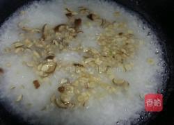 茶树菇青菜瘦肉粥的做法图解4