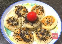 山药豆沙芝麻饼的做法图解20