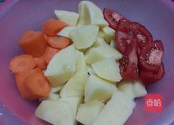 土豆蕃茄排骨汤的做法图解4