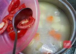 土豆蕃茄排骨汤的做法图解6
