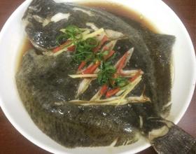 清蒸多宝鱼[图]