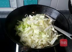 豆腐炒白菜的做法图解4