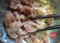 白菜杆炒肉的做法图解4