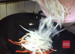 白菜杆炒肉的做法图解6