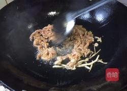 白菜杆炒肉的做法图解8