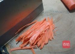 绿色七彩丝的做法图解1