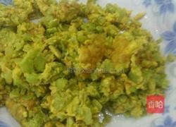 苦瓜煎鸡蛋的做法图解6