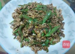 虾酱炒豆角的做法图解7