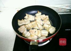 生爆盐煎肉的做法图解3