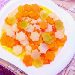 三色花菜的做法[图]