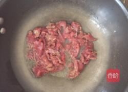 茭白炒牛肉的做法图解4