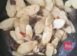 茭白炒牛肉的做法图解6
