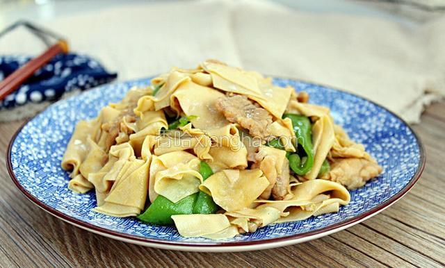 尖椒干豆腐