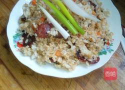 腊肠炒饭的做法图解10