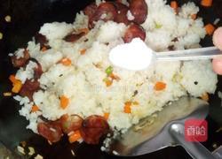 腊肠炒饭的做法图解6