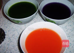 彩色水饺。的做法图解1