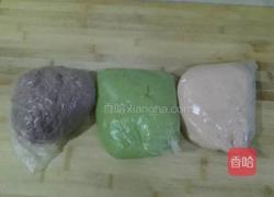 彩色水饺。的做法图解3