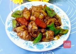 青椒烧鸡腿的做法图解10