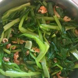小油菜拌虾仁的做法[图]