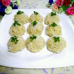 珍珠豆腐元子的做法[图]