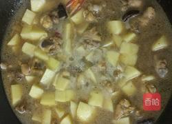 鸡根焖土豆的做法图解4