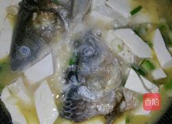 鱼头炖豆腐（幼儿食谱）的做法图解3
