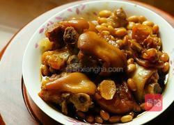 红焖黄豆猪蹄煲的做法图解5