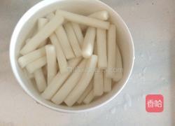 炒年糕的做法图解3