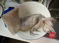 洋葱烩鱿鱼的做法图解1