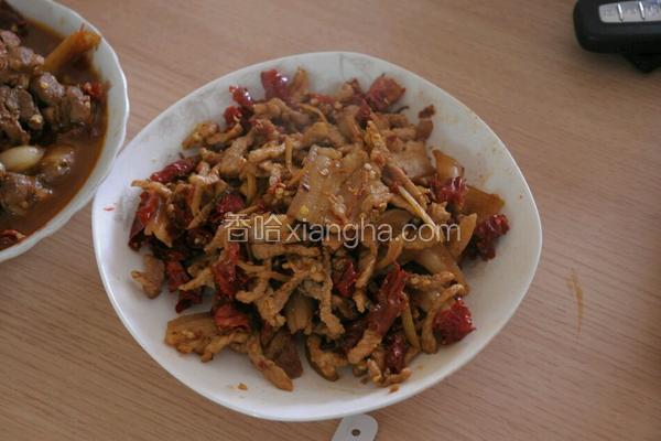 干辣椒炒肉丝