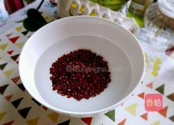 地瓜红豆小点心的做法图解1