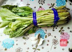 蒜香小白菜的做法图解1