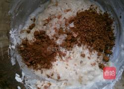 可可甘纳许荞麦蛋糕的做法图解4