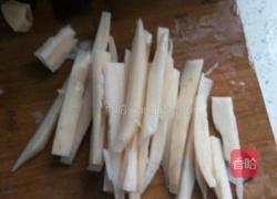 干煸藕丝的做法图解1