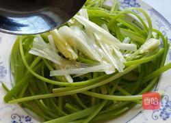 凉拌蒜苔的做法图解4