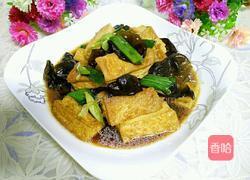 木耳烧豆腐的做法图解8
