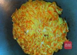 胡萝卜蛋饼的做法图解4