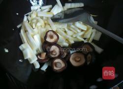 冬菇炒白菜的做法图解5