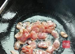 腊肠蒜香千页豆腐的做法图解2