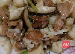 花菜肉片的做法图解6