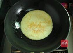 米饭鸡蛋饼的做法图解4