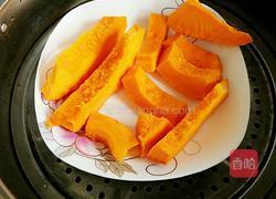 南瓜糯米团的做法图解3