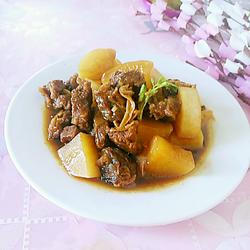 萝卜炖牛腩的做法[图]