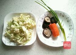 素烧菜花的做法图解1