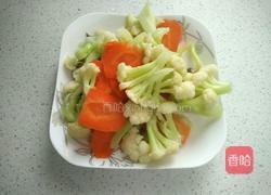 素烧菜花的做法图解5