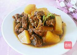 萝卜炖牛腩的做法图解15
