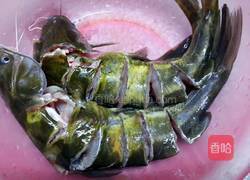 蒜蓉豉汁黄骨鱼的做法图解1