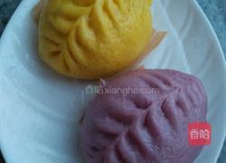 牛奶南瓜，牛奶紫薯，牛奶麦芯粉，罗卜鲜肉包子的做法图解7