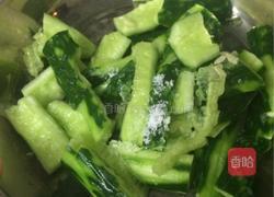 凉拌黄瓜腐竹的做法图解4
