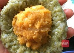 红薯椰蓉抹茶糍团的做法图解7